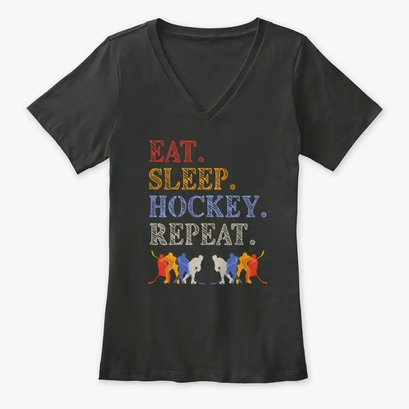 Eat Sleep Hockey Repeat, Hockey Players