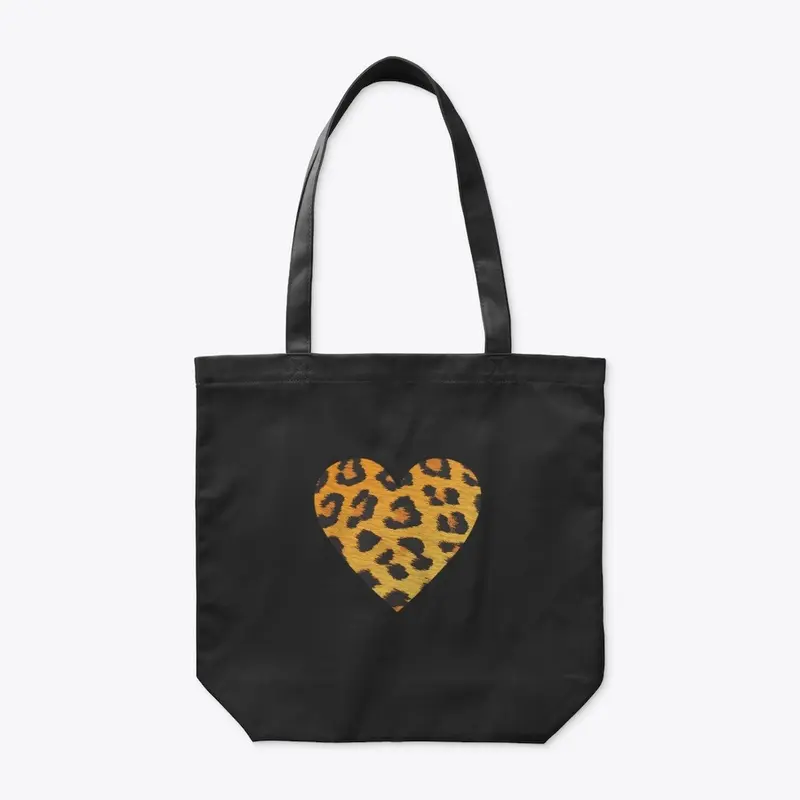 Heart Leopard Print