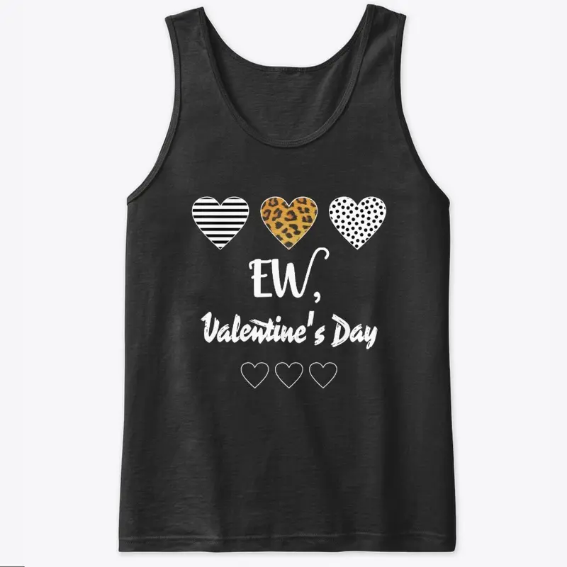 Valentines Day, Ew Hearts Leopard Stripe