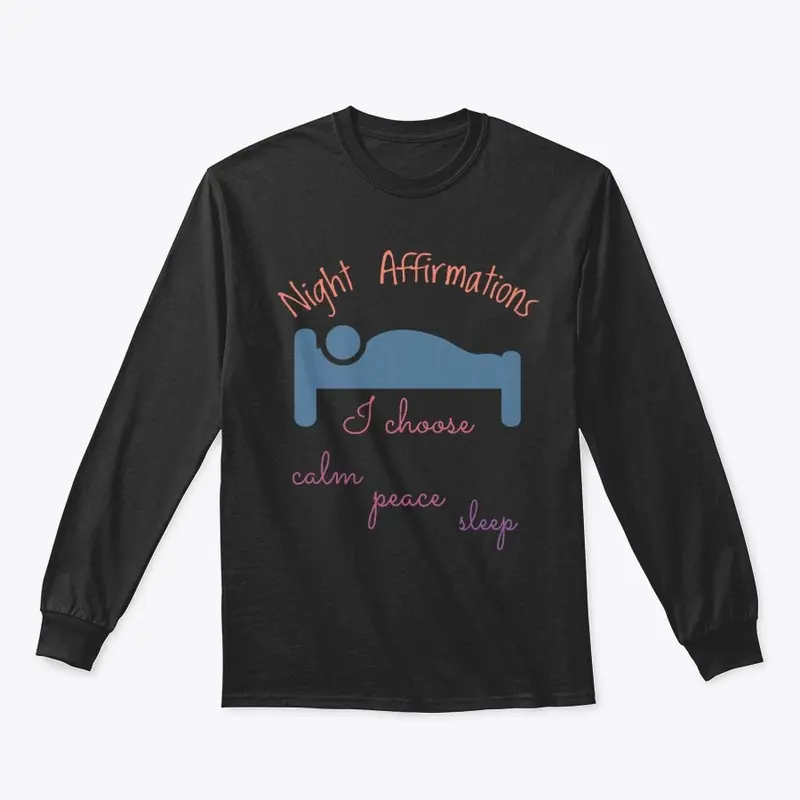 Night Affirmations Calm Peace Sleep