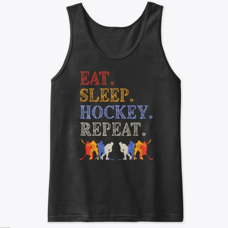 Eat Sleep Hockey Repeat, Hockey Players