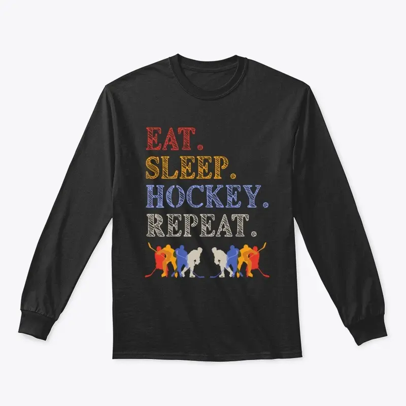 Eat Sleep Hockey Repeat, Hockey Players